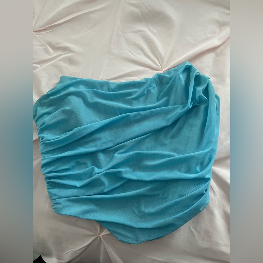 amazon blue corset